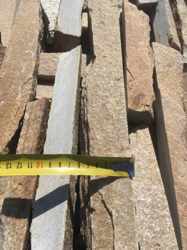 Горбушка златолит золотистый для облицовки купить в Чехову