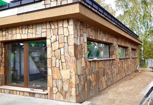 Плитняк кора дерева для фасада купить в Чехову