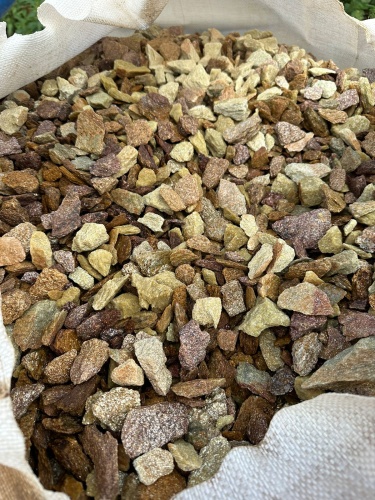 Златолит персиковый декоративная каменная крошка купить в Чехову