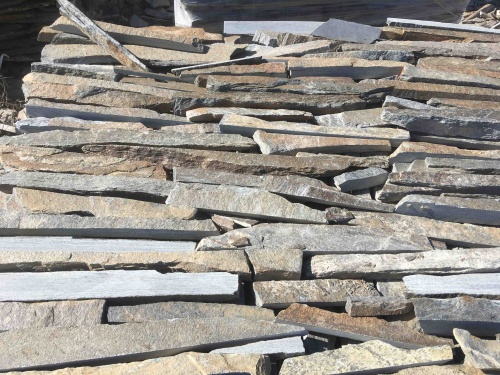 Горбушка златолит мультиколор для облицовки купить в Чехову