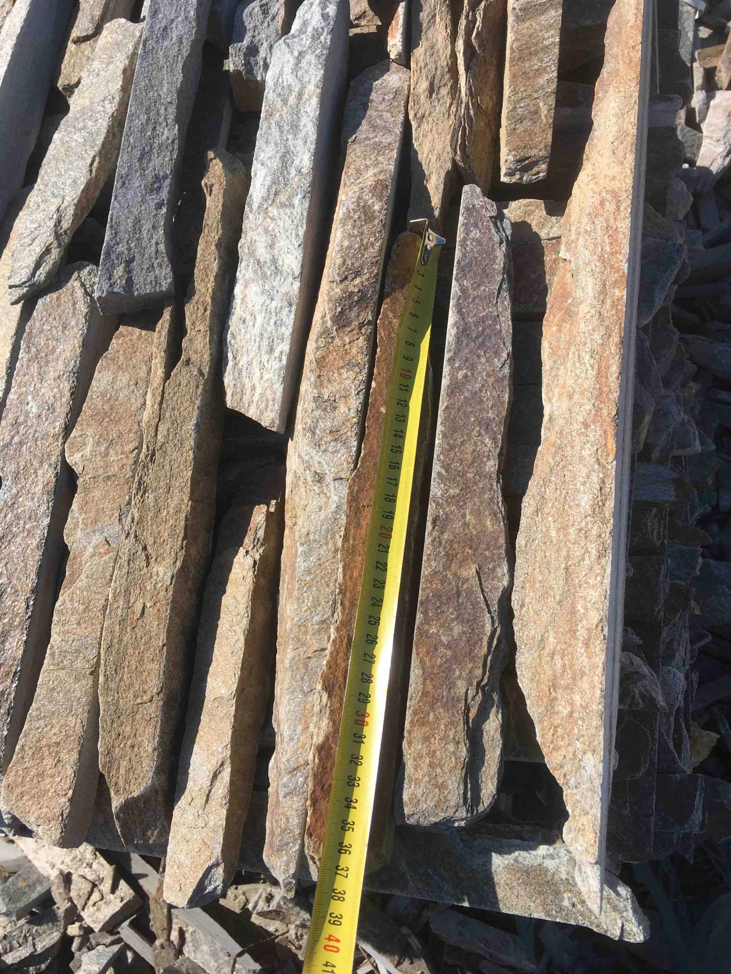 Горбушка златолит мультиколор для облицовки купить в Чехову