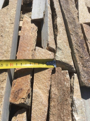 Горбушка златолит золотистый для облицовки купить в Чехову