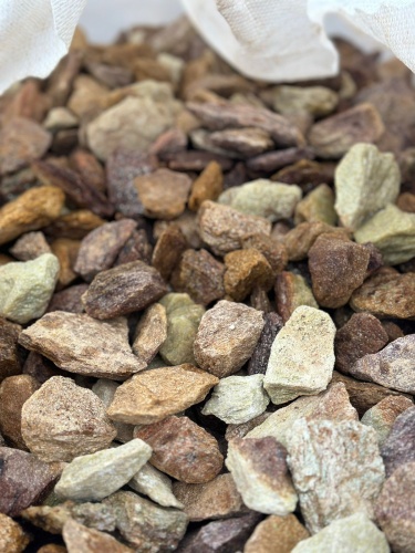 Златолит персиковый декоративная каменная крошка купить в Чехову
