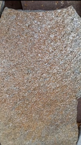 Плитняк златолит серебристый для цоколя, отмостки купить в Чехову