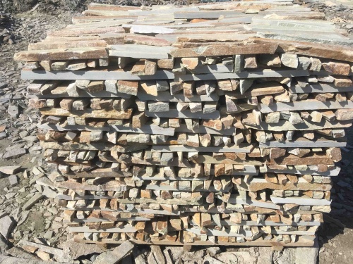 Горбушка златолит золотистый для облицовки купить в Чехову