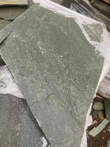 Плитняк златолит зелёный для цоколя, отмостки купить в Чехову