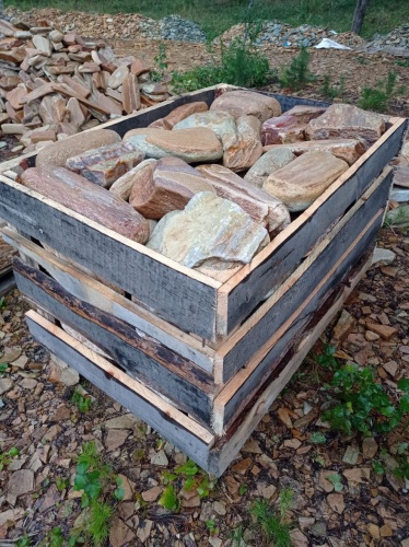 Златолит жёлтый, жёлто-зелёный глыбки и валуны для ланшафтного дизайна купить в Чехову