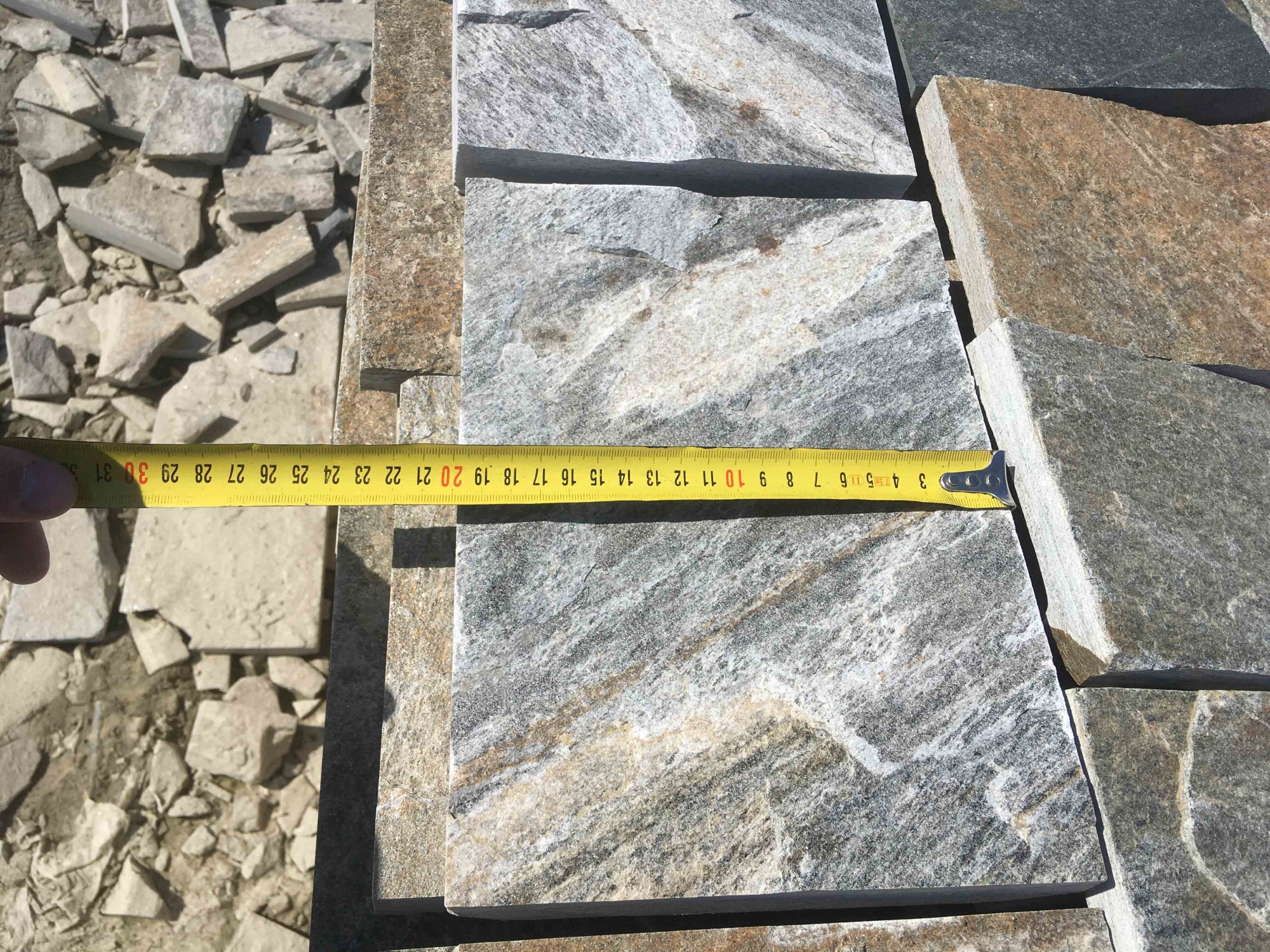 Плитка пилёная златолит Уральский для фасада купить в Чехову