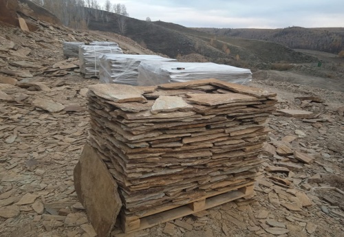 Плитняк кора дерева для цоколя, отмостки купить в Чехову