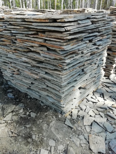 Плитняк златолит Уральский для цоколя, отмостки купить в Чехову