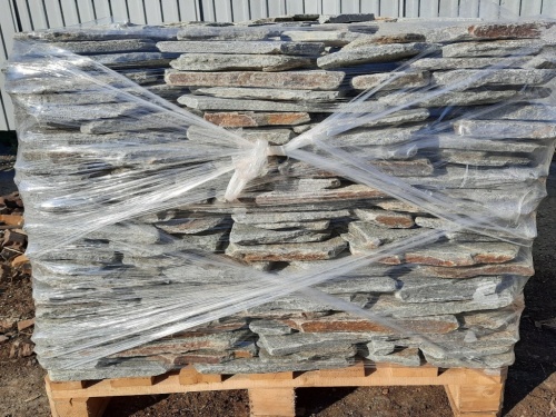 Златолит серебристый галтованный для цоколя купить в Чехову