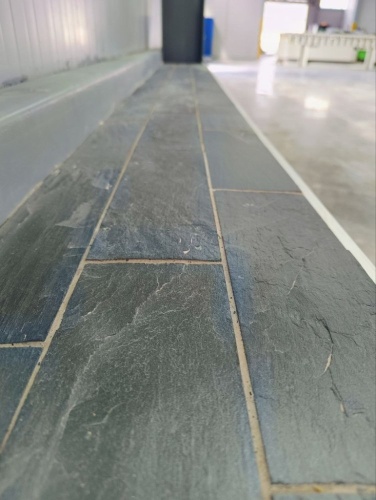 Плитка чёрная из натурального камня фасадная 30 см * 5 см, толщина 7 мм -30 мм купить в Чехову